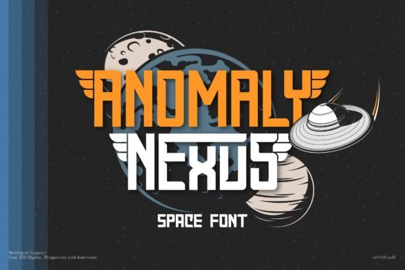 Anomaly Nexus: The Ultimate Space-Themed Display Font