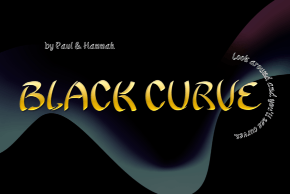 Black Curve: The Premium Display Typeface for Scroll-Stopping Visuals