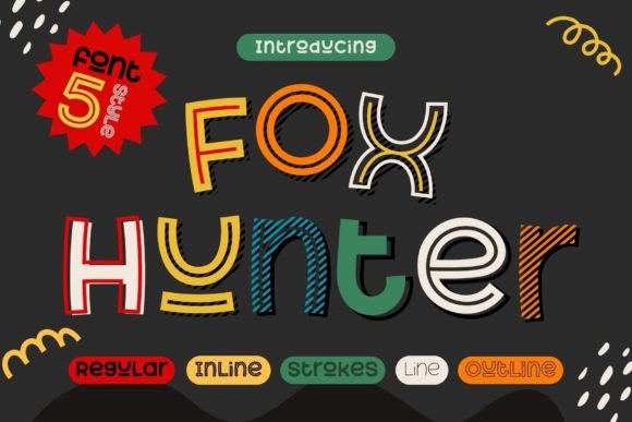 Fox Hunter: The Playful Display Font for Bold Branding