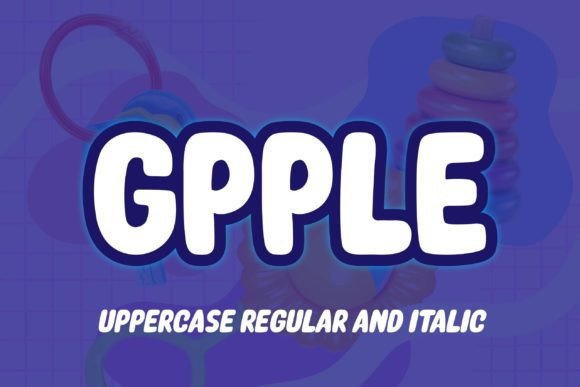 Gpple: The Gothic Display Font for Bold Branding