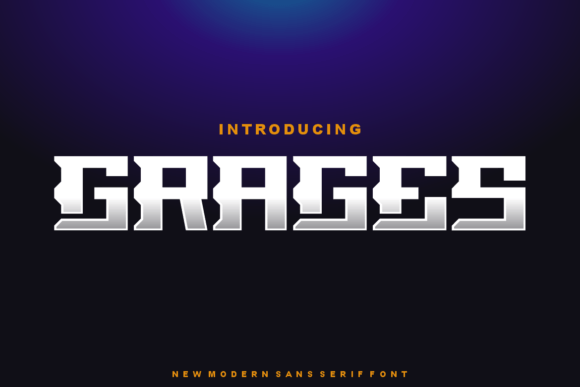Grages: The Modern Display Typeface for Bold Shop Branding