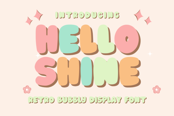 Hello Shine: The Retro Display Font for Your Brand Identity