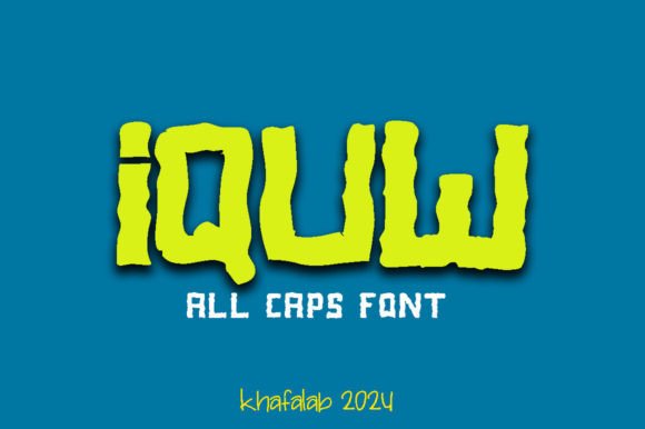 Iquw: The Bold All-Caps Display Font for Sports Branding