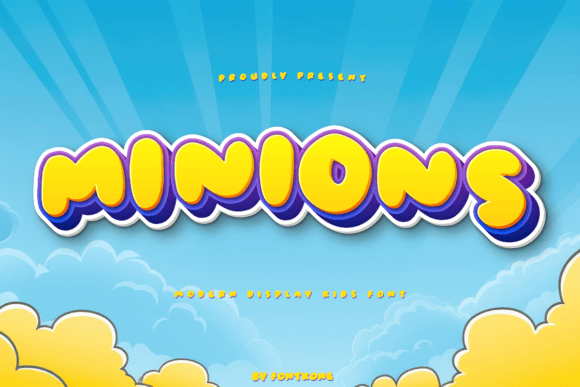Minions: The Playful Typeface for Bold Brand Identity