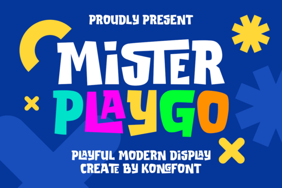 Mister Playgo: The Ultimate Display Font for Engaging Kids Content