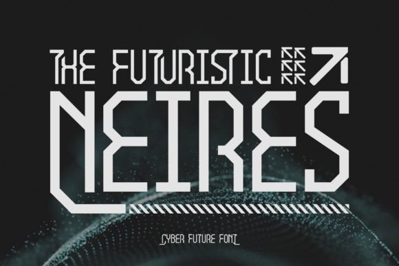 Neires: A Futuristic Display Font for Modern Business Branding