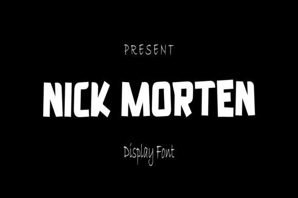 Nick Morten: A Sweet Handwritten Display Font for Campaigns