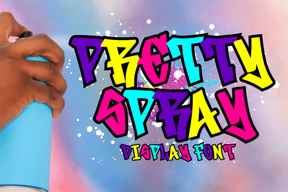 Pretty Spray: The Unique Display Font for Modern Web Design