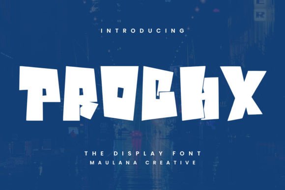 Prochx: The Bold Display Typeface for High-Impact Web Design