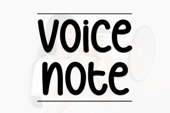Reviewing Voice Note: The Elegant Handwritten Display Font