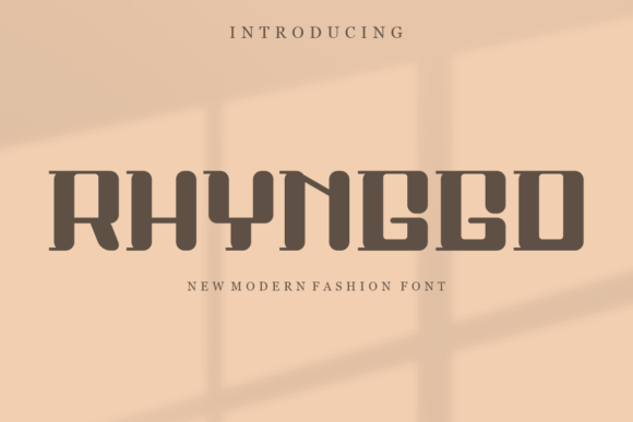 Rhynggo Bold Display Font for Scroll-Stopping Campaigns