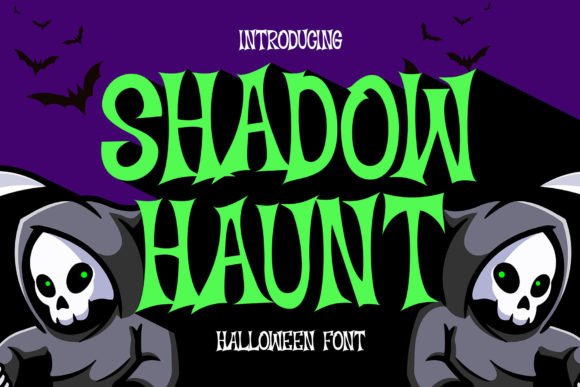 Shadow Haunt: A Premium Display Font for Editorial Horror