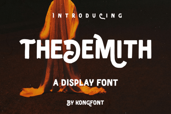 Thedemith: The Modern Display Font for Bold Branding