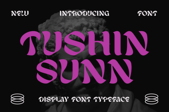 Tushin Sunn: The Energetic Display Typeface for Modern Brands