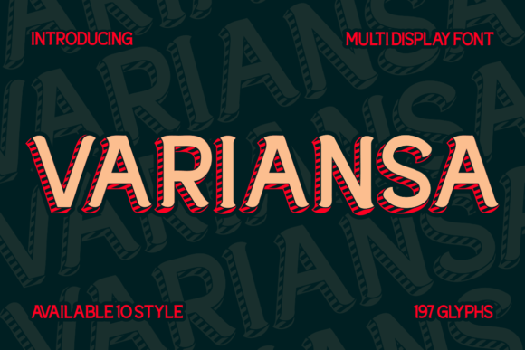 Variansa: The Ultimate Multi-Display Font for Modern Web Design