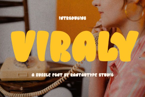 Viraly: The Friendly Display Font for Small Business Branding